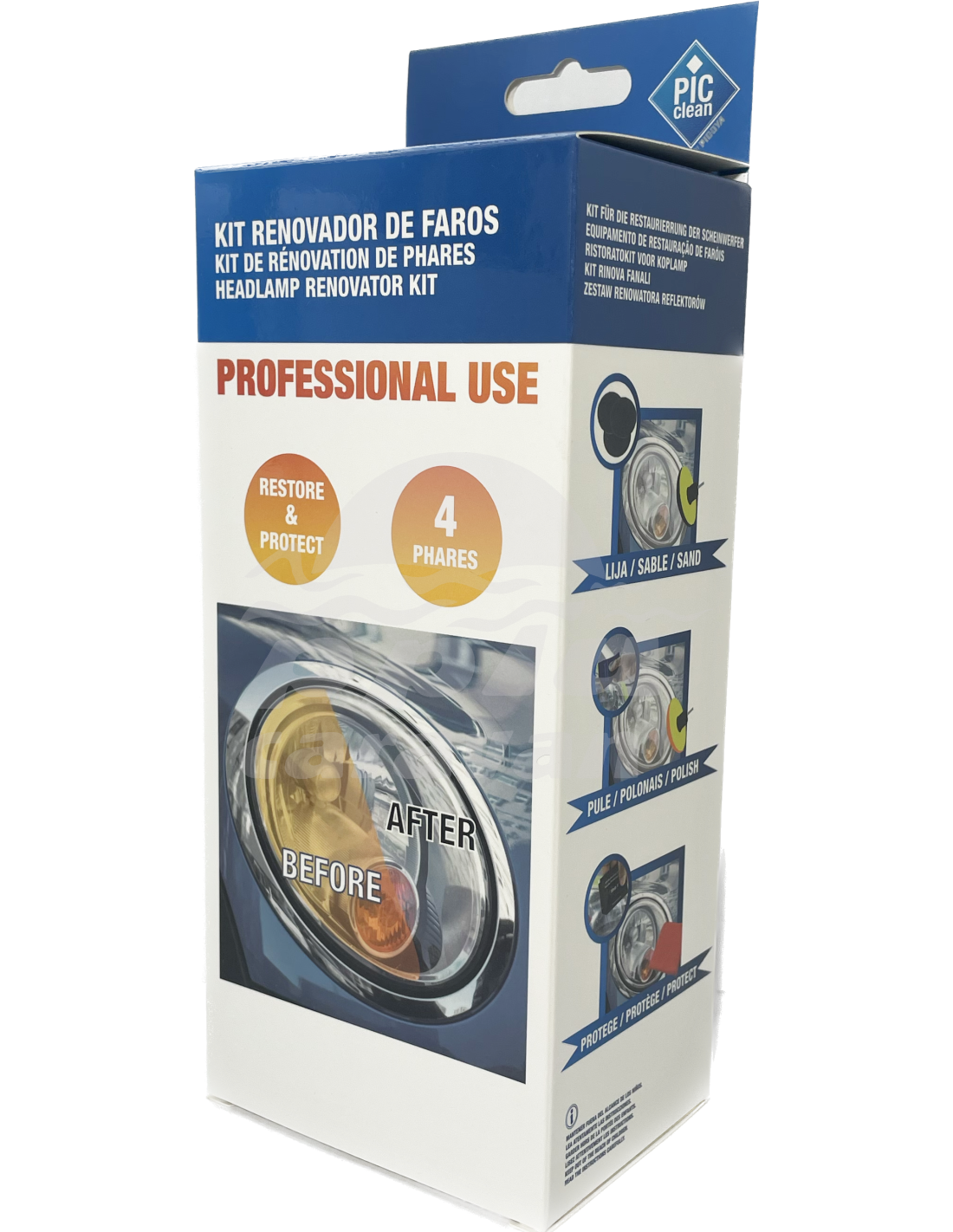 Kit renovador de faros PICOYA